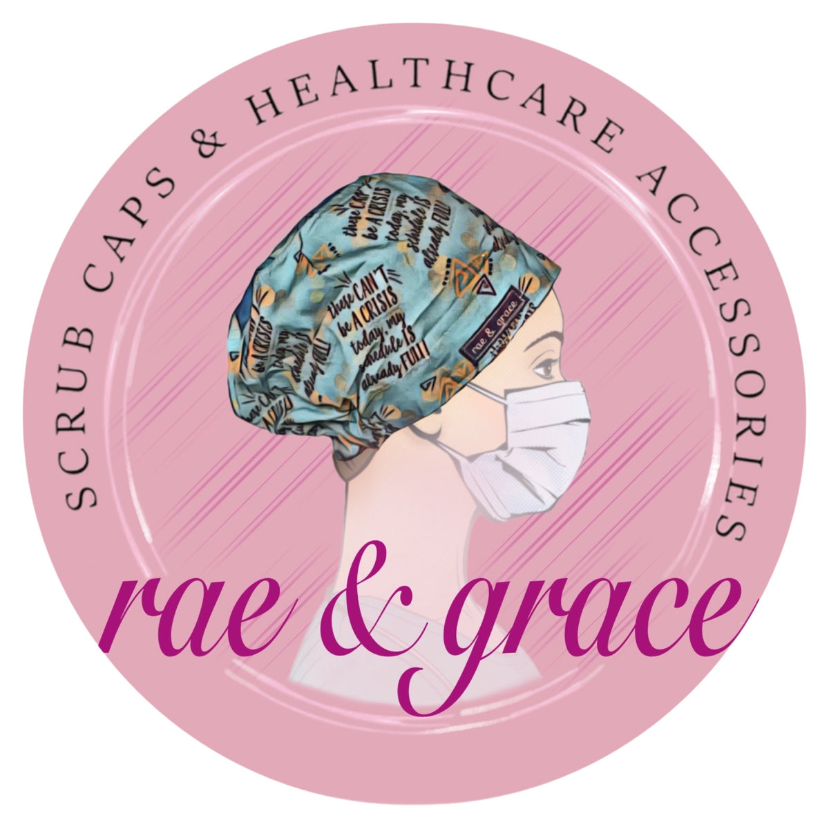 rae & grace - Scrub Caps & Healthcare Accessories