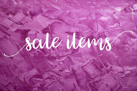 SALE Items - 15% Discount on all items below. Discount will show in cart!