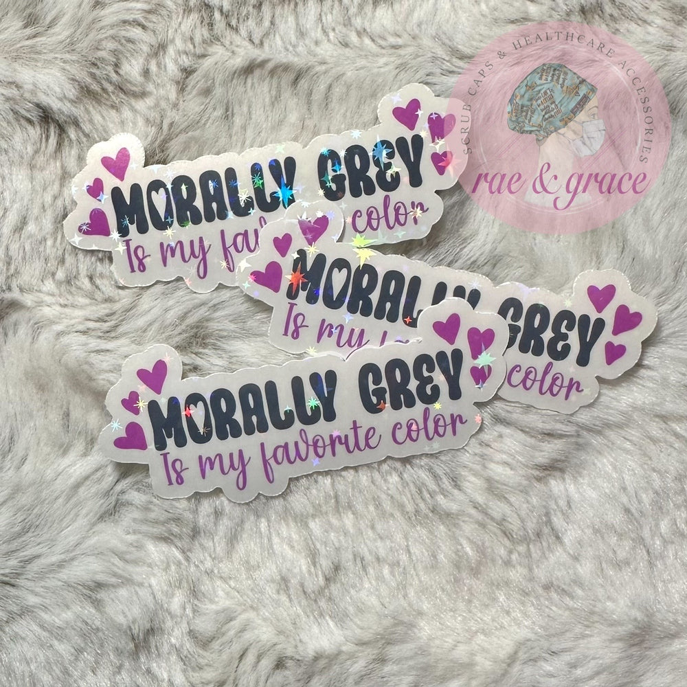 Morally Grey - Sticker
