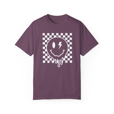 Melting [Retro] Smiley  - Garment-Dyed T-shirt