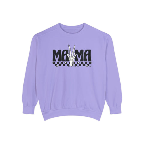 MA MA - Garment-Dyed Sweatshirt