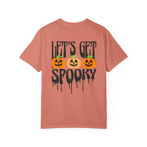 [Front/Back] Let's Get Spooky - Garment-Dyed T-shirt