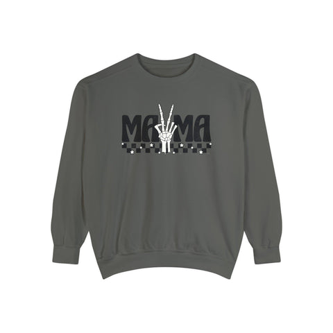 MA MA - Garment-Dyed Sweatshirt