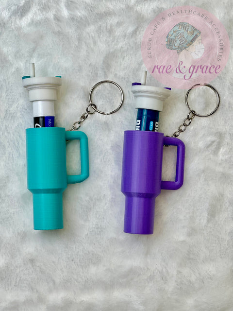 NEW COLORS!!! Miniature Tumbler Keychain