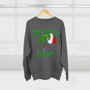 
            
                Load image into Gallery viewer, Grinch &amp;quot;Surgery Crew&amp;quot; Crewneck Sweatshirt
            
        