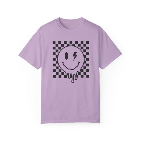 Melting [Retro] Smiley  - Garment-Dyed T-shirt