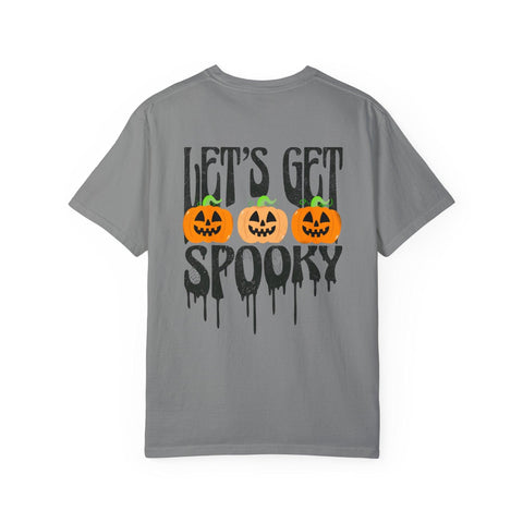 [Front/Back] Let's Get Spooky - Garment-Dyed T-shirt