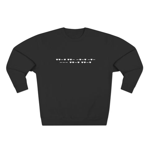 Fuck Off (Morse Code) Crewneck Sweatshirt