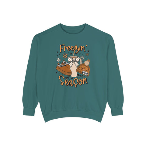 Freezin' Season - Garment-Dyed Sweatshirt