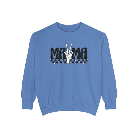 MA MA - Garment-Dyed Sweatshirt