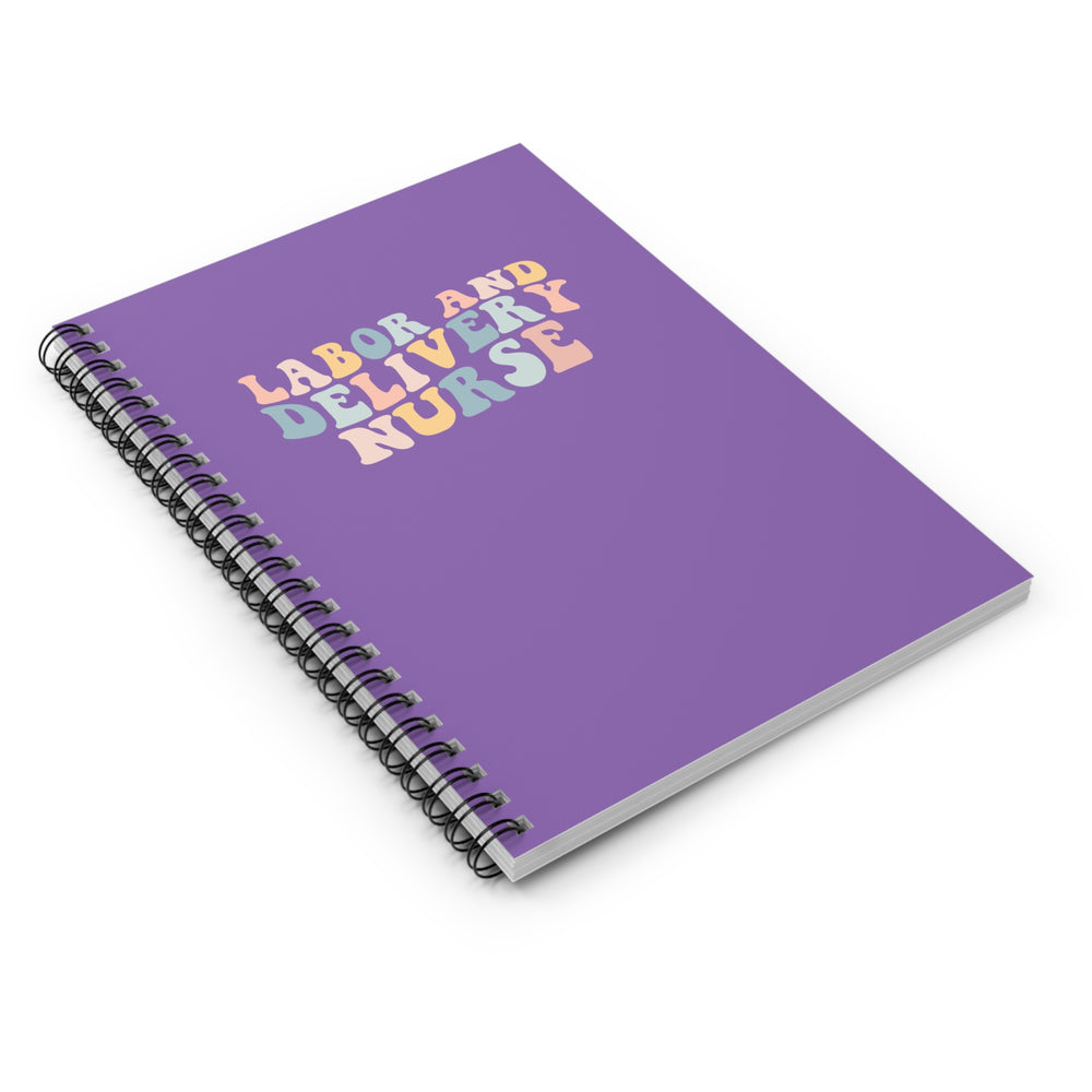 
            
                Load image into Gallery viewer, &amp;quot;L&amp;amp;D Nurse&amp;quot; Spiral Notebook
            
        