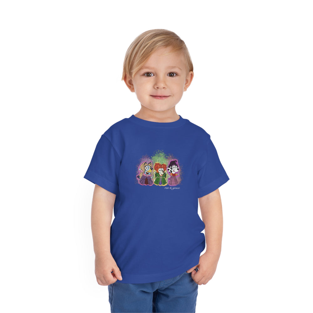 
            
                Load image into Gallery viewer, TODDLER Bluey Hocus Pocus T-shirt
            
        