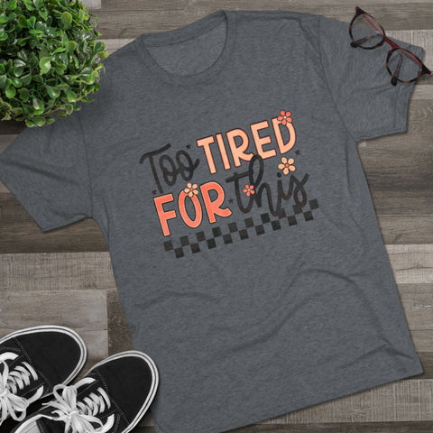 Unisex Tri-Blend Crew Tee