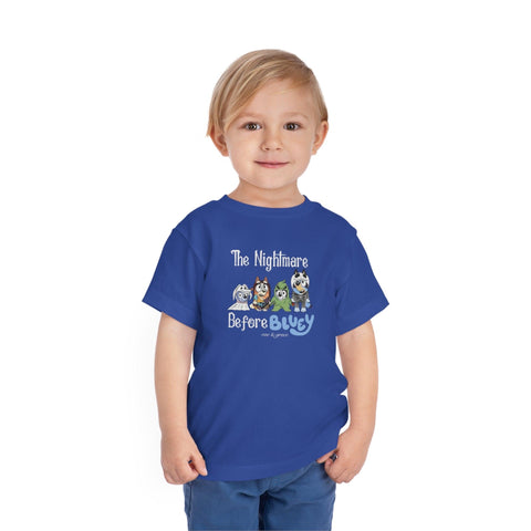 TODDLER The Nightmare Before Bluey T-shirt