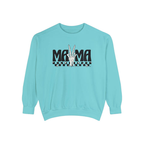 MA MA - Garment-Dyed Sweatshirt