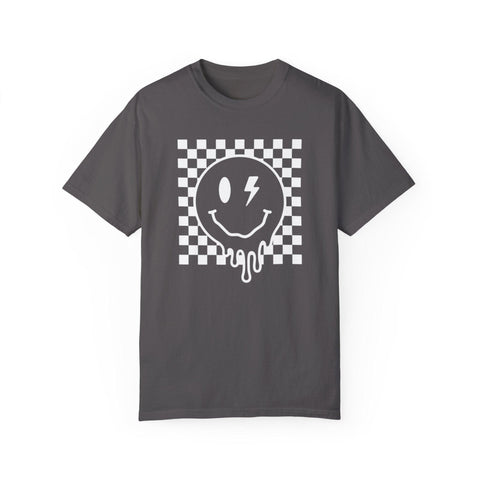 Melting [Retro] Smiley  - Garment-Dyed T-shirt