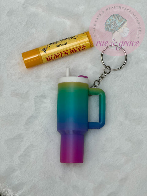 NEW COLORS!!! Miniature Tumbler Keychain