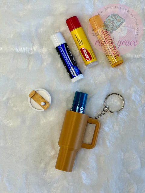 NEW COLORS!!! Miniature Tumbler Keychain