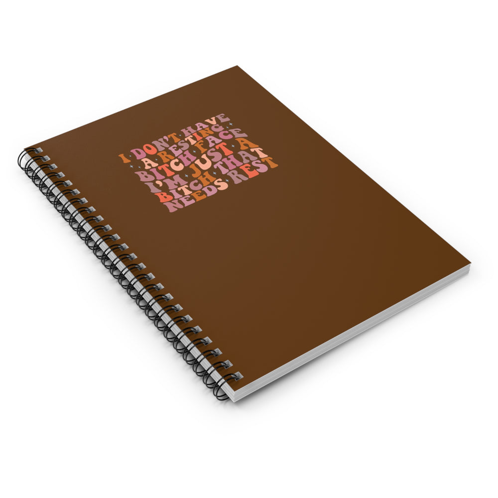 "RBF" Spiral Notebook