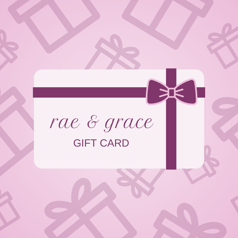 𝑟𝑎𝑒 & 𝑔𝑟𝑎𝑐𝑒 Gift Card