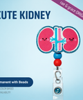 Cute Kidney - Badge Reel - rae & grace - Permanent/Beads