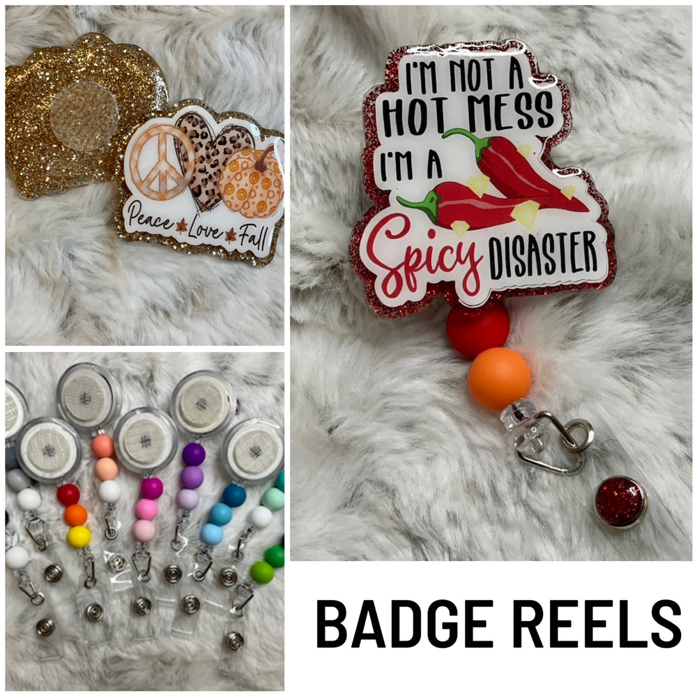 Astronaut Badge Reel // Pediatric Badge Reel – Julia Grace Designs