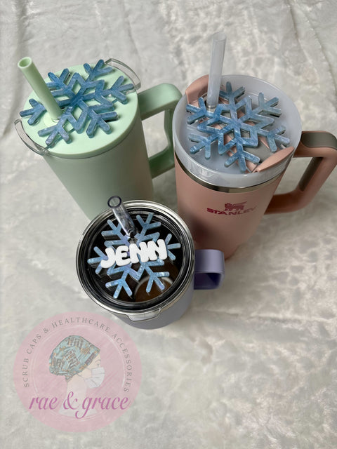 Snowflake (Name) Tumbler Tag - rae & grace