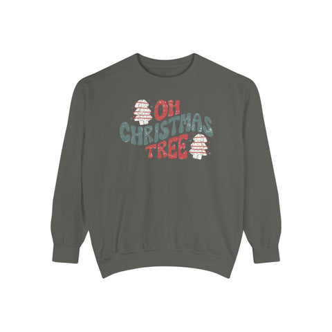 Oh Christmas Tree - Garment-Dyed Sweatshirt