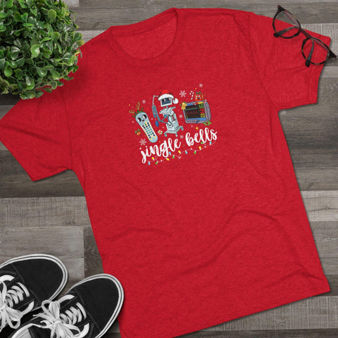 Jingle Bells - Tri-Blend Crew Tee