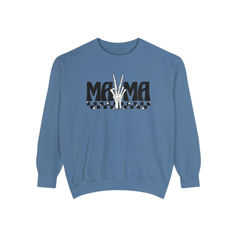 MA MA - Garment-Dyed Sweatshirt