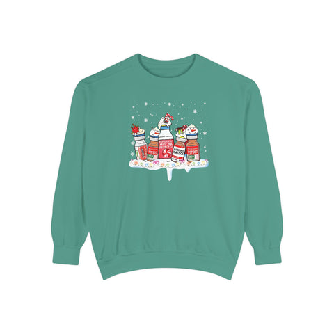 Merry Meds - Garment-Dyed Sweatshirt