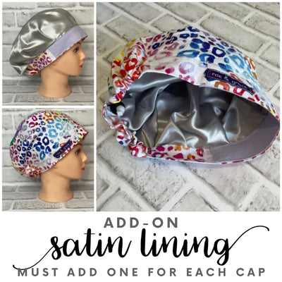 Satin Lining (Add On) - Add 1 for each cap.