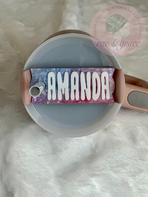 Personalized Name Tumbler Tag