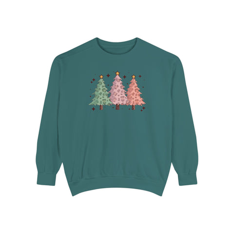 Leopard Trees - Garment-Dyed Sweatshirt