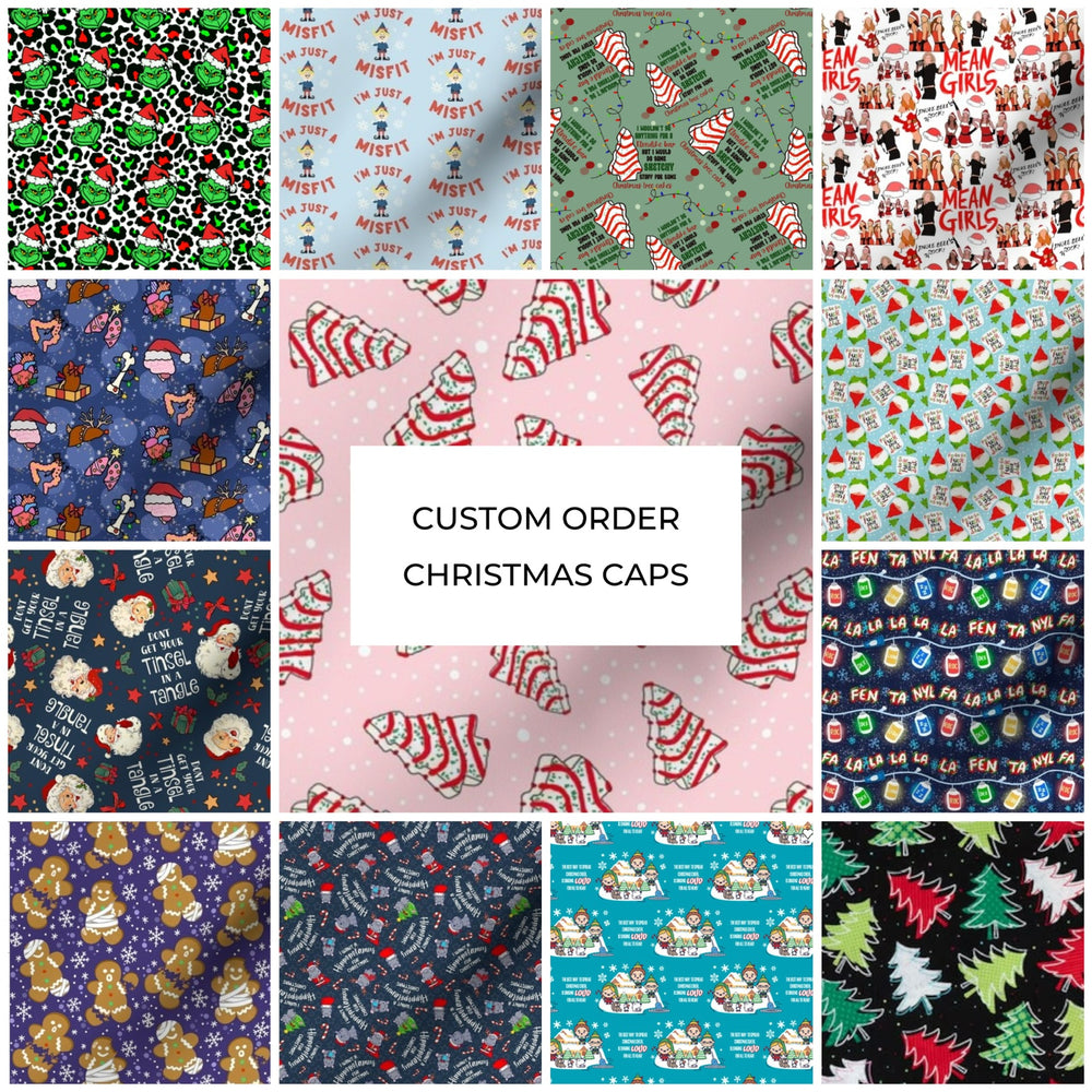 Christmas Cap - Presale/Custom Order