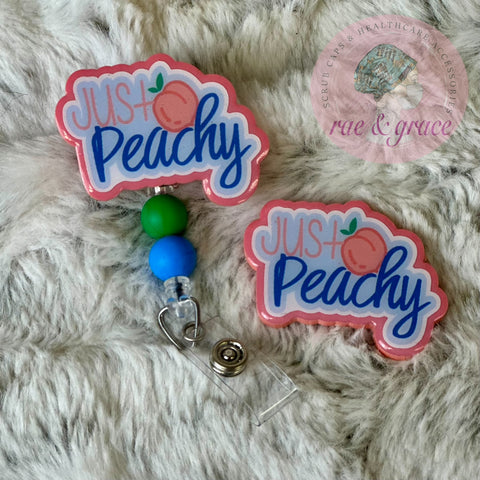 Just Peachy - Badge Reel