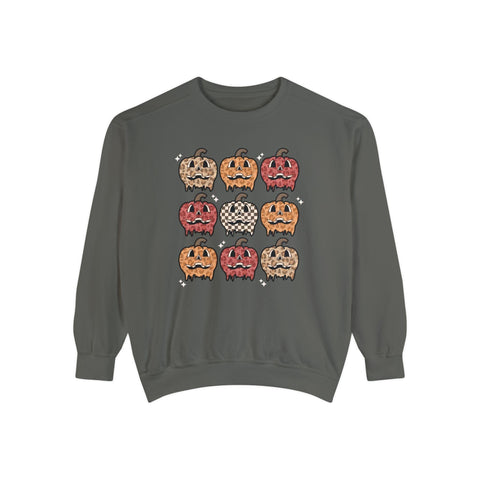 Stacked Pumpkins - Garment-Dyed Sweatshirt