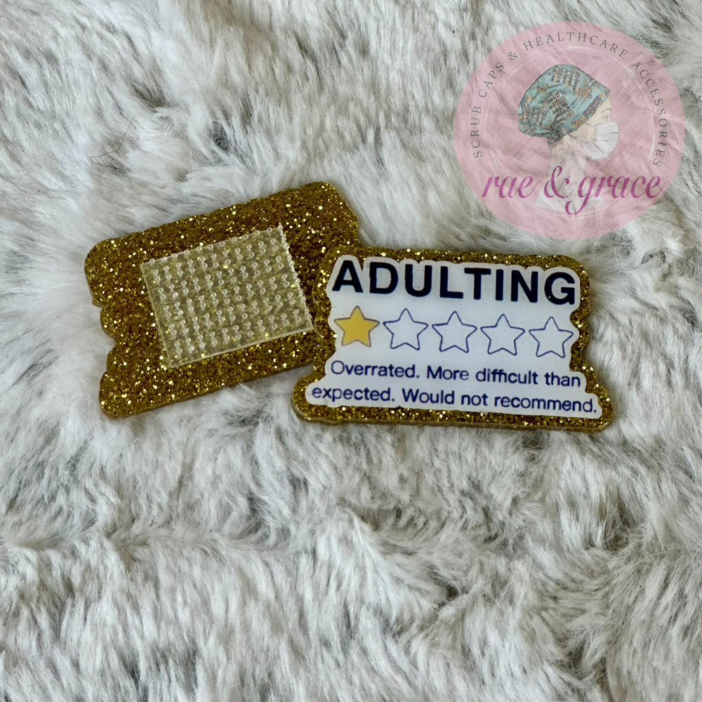 Adulting - 1 out of 5 Stars - Badge Reel