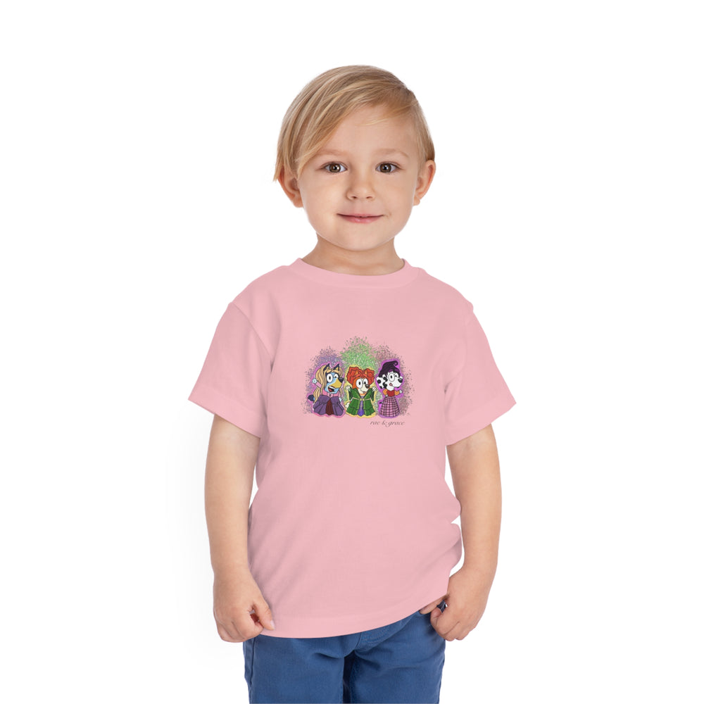 
            
                Load image into Gallery viewer, TODDLER Bluey Hocus Pocus T-shirt
            
        