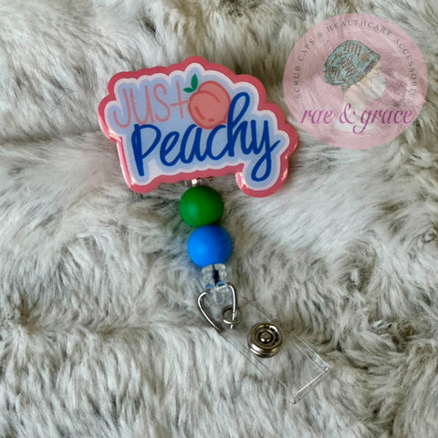 Just Peachy - Badge Reel