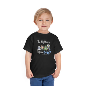 TODDLER The Nightmare Before Bluey T-shirt