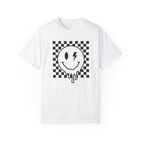 Melting [Retro] Smiley  - Garment-Dyed T-shirt