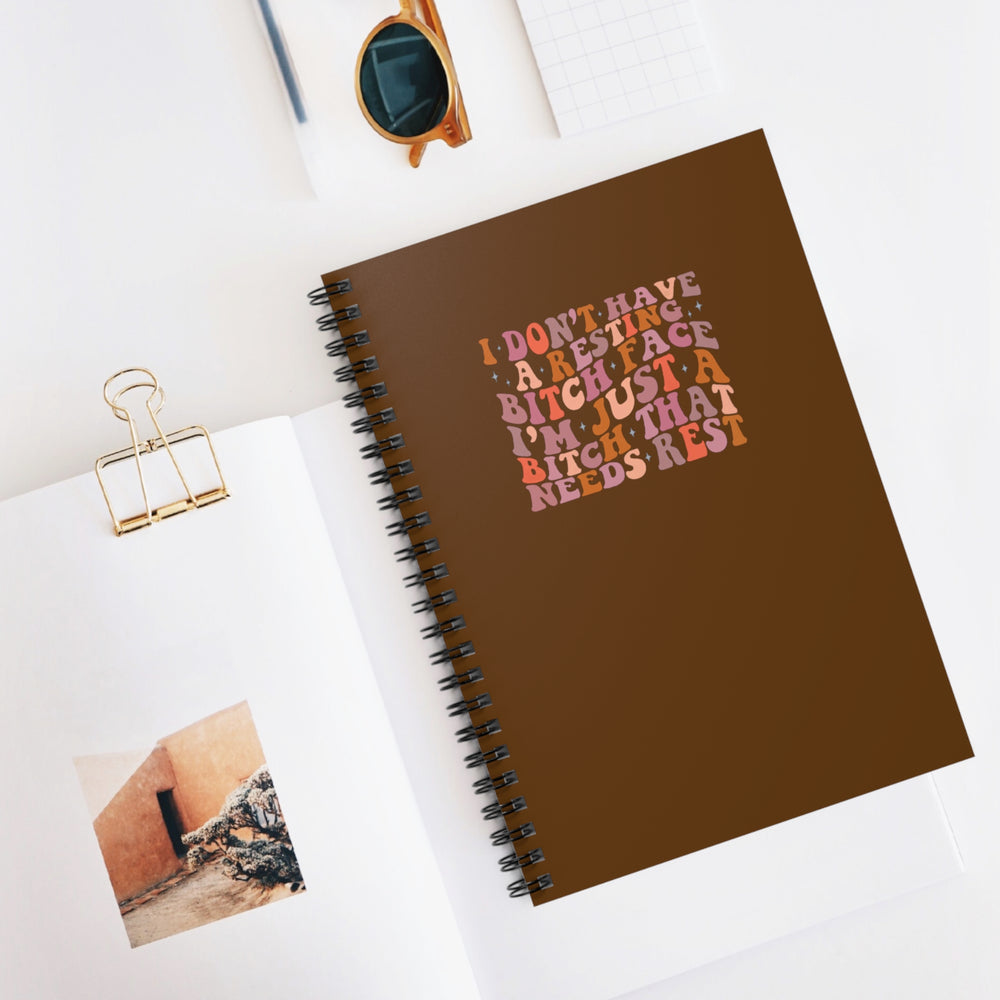 
            
                Load image into Gallery viewer, &amp;quot;RBF&amp;quot; Spiral Notebook
            
        