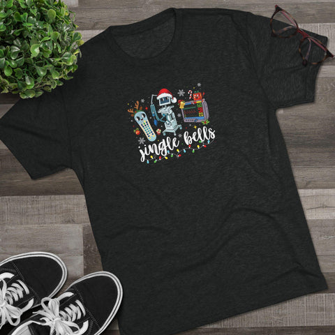 Jingle Bells - Tri-Blend Crew Tee