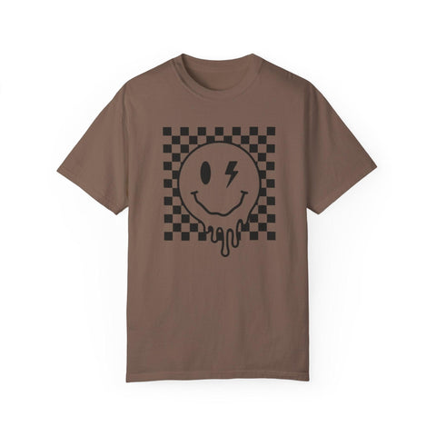 Melting [Retro] Smiley  - Garment-Dyed T-shirt