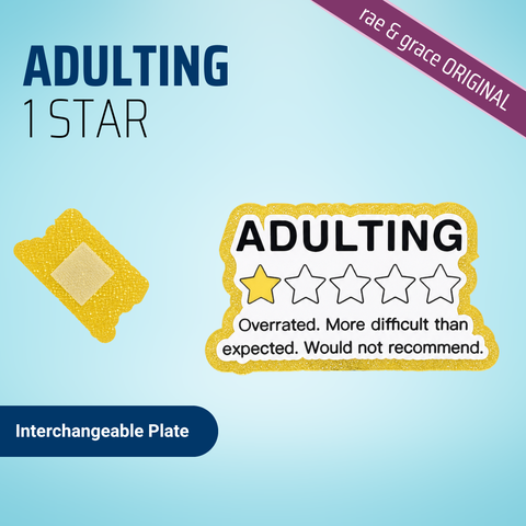 Adulting - 1 out of 5 Stars - Badge Reel
