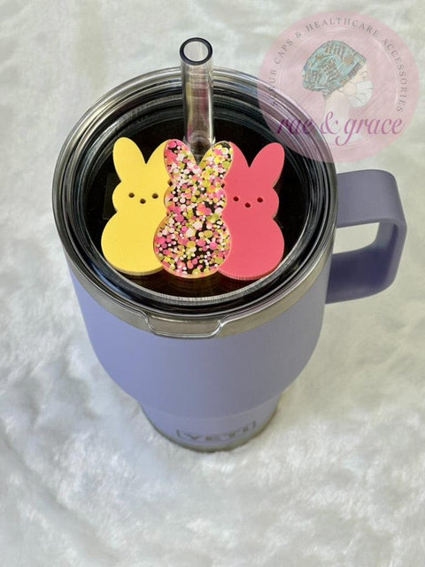 Easter Bunny Trio - Tumbler Tag