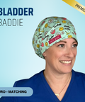 Bladder Baddie - Scrub Cap - rae & grace - Euro - Matching Top