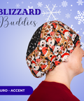 Blizzard Buddies - Scrub Cap - rae & grace - Euro - Accent Top
