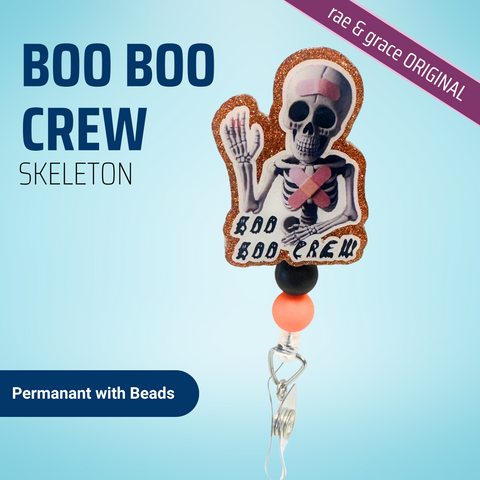 Boo Boo Crew - Skeleton - Badge Reel